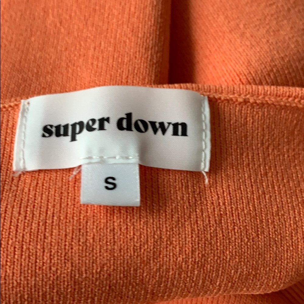 superdown Orange Mini Dress - Picture 3 of 6
